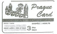 turistick slevov karta Prague Card